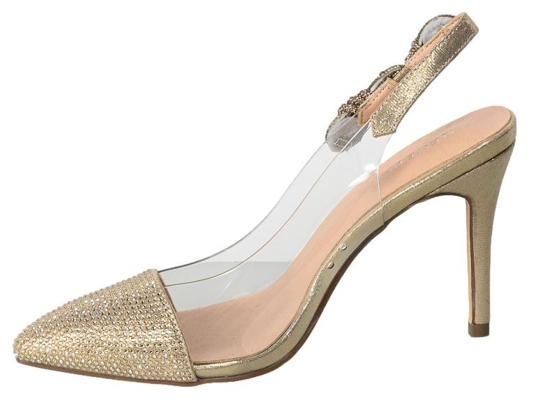 Sandały Menbur 23821 0000 Oro Gold Złote