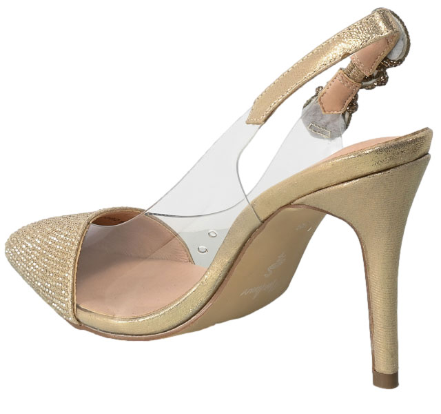 Sandały Menbur 23821 0000 Oro Gold Złote