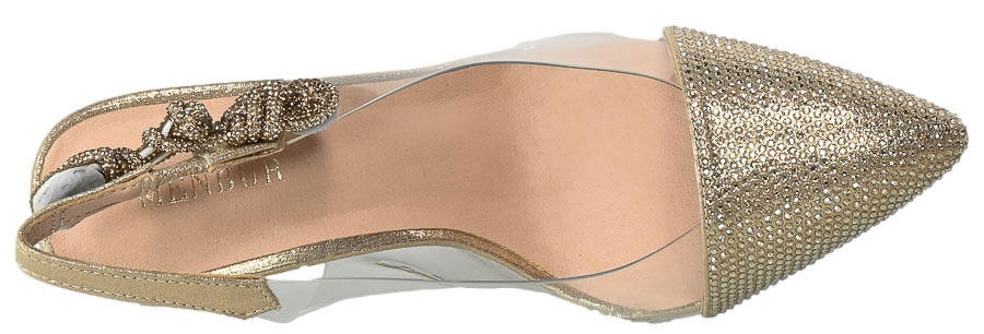 Sandały Menbur 23821 0000 Oro Gold Złote