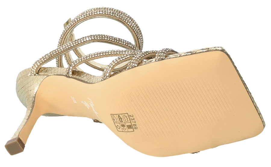 Sandały Menbur 23789 0000 Oro Gold Złote