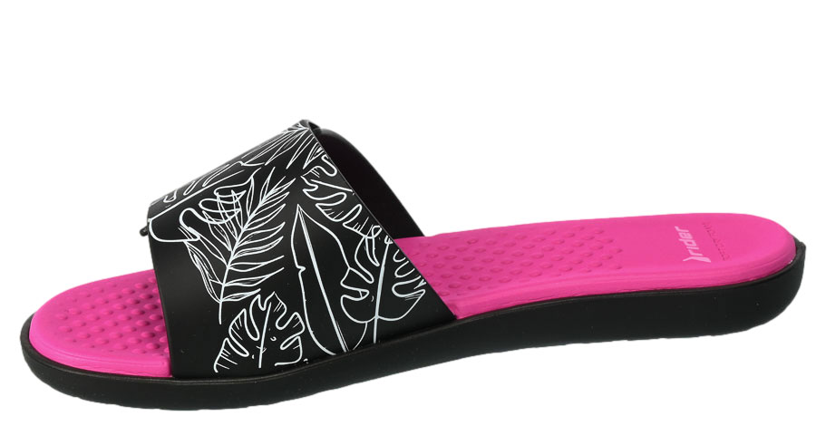 Klapki Rider 83331 AD447 Black Pink