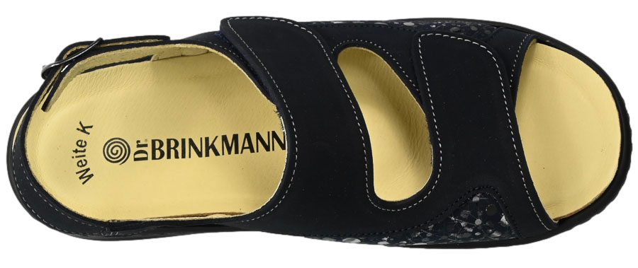 Sandały Brinkmann 710135-05 Skórzane Marine