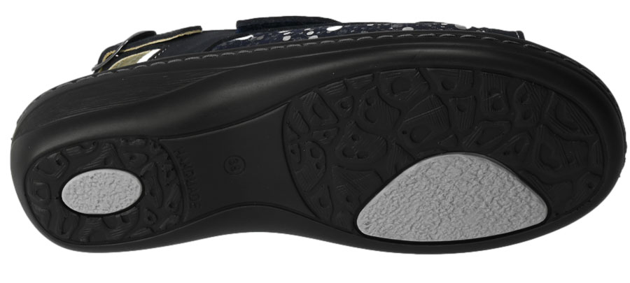Sandały Brinkmann 710135-05 Skórzane Marine