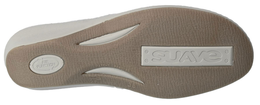 Sandały Suave 720011-91 Skórzane Ivory Leder