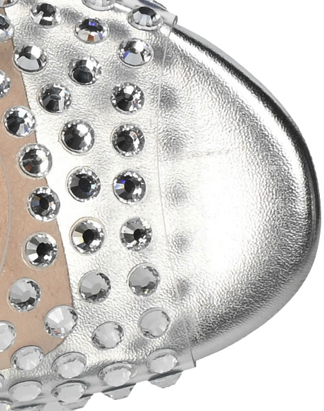 Sandały Menbur 23639 0009 Plata Silver 