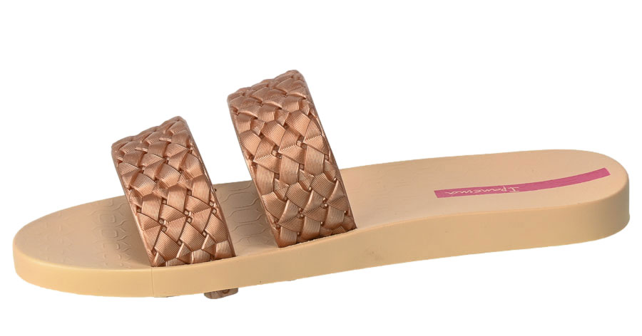 Klapki Ipanema 83243-AG944 Metallic Pink WH. Różowe