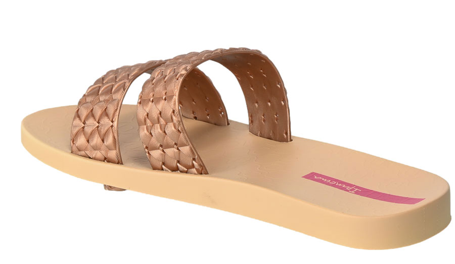Klapki Ipanema 83243-AG944 Metallic Pink WH. Różowe