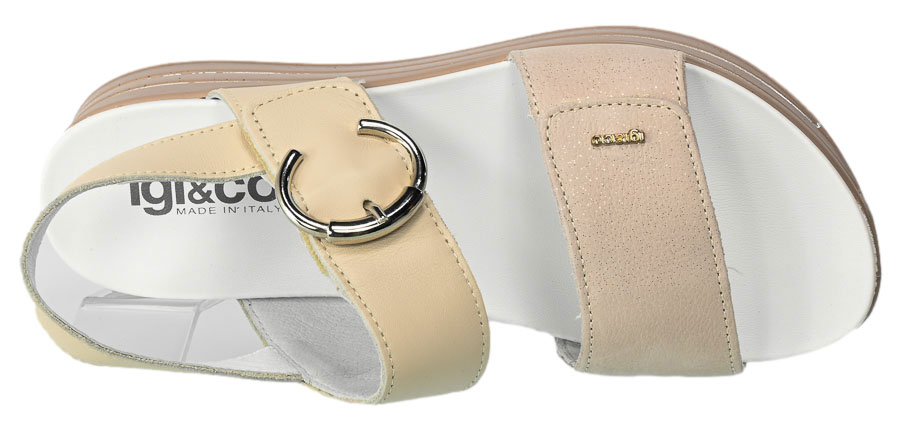 Sandały Igi&Co 3678166 Nab.Lumiere Beżowe