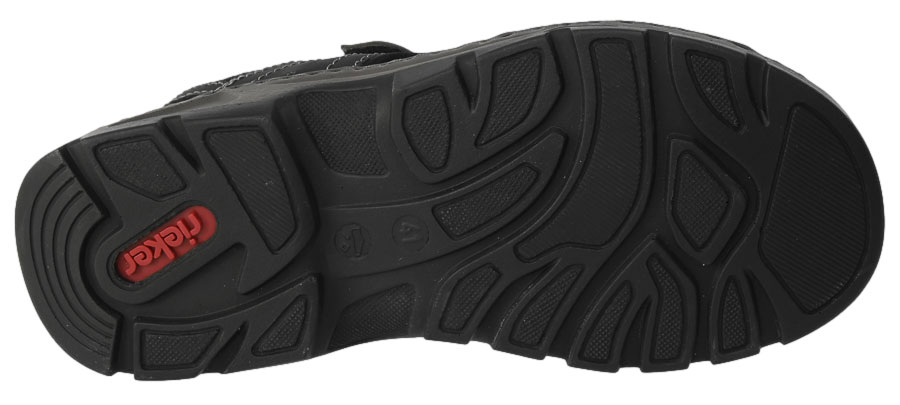 Sandały Rieker 26156-02 Black Czarne 