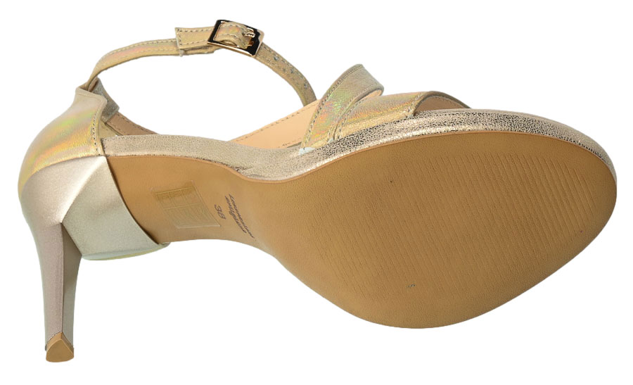 Sandały Uncome 32102 Skorzane  Tesla Beige TN