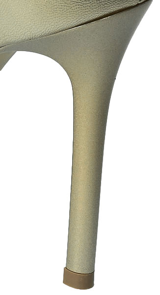 Sandały Karino 4588 074P Skórzane Złote Lico