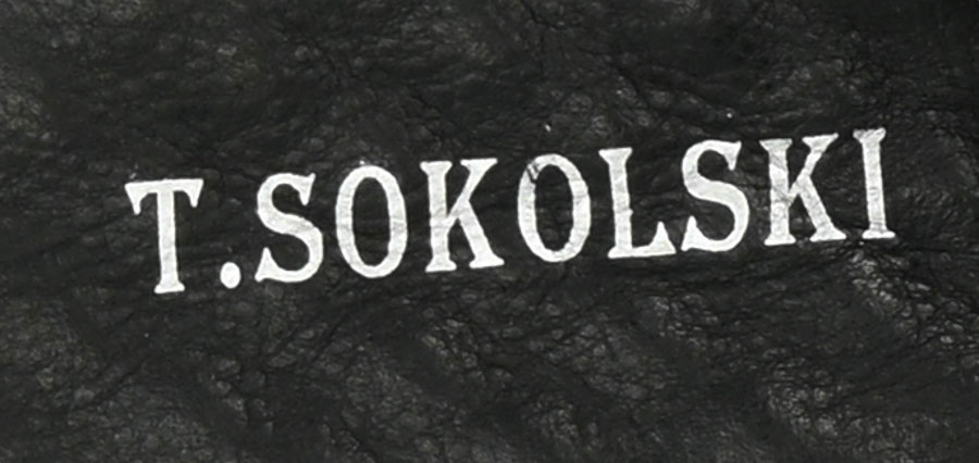 Klapki Sokolski L23-346 Gold Złote Skórzane