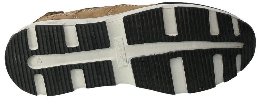 Sneakersy Letnie Josef Seibel 37608 TE21 221 Skórzane Sand/Kombi