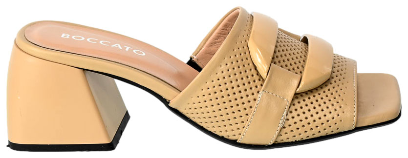 Klapki Boccato 230.1007 Skórzane 22 T 108SYH Beż