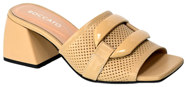 Klapki Boccato 230.1007 Skórzane 22 T 108SYH Beż