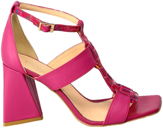 Sandały Uncome 36252 Fuxia Tunis Skórzane 