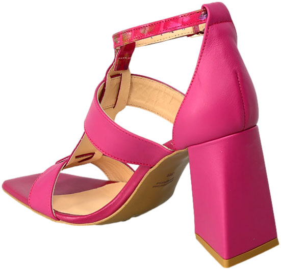Sandały Uncome 36252 Fuxia Tunis Skórzane 