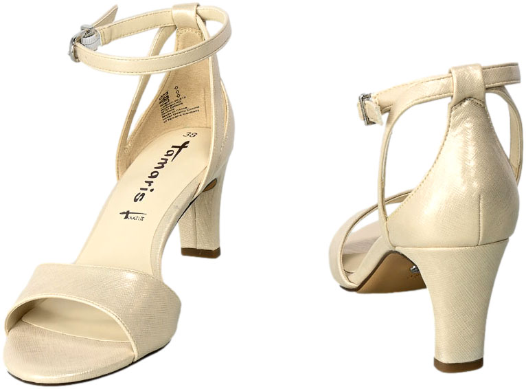 Sandały Tamaris 1-28327-20 912 Lt.Gold Struc