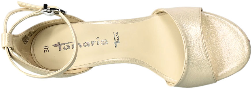 Sandały Tamaris 1-28327-20 912 Lt.Gold Struc