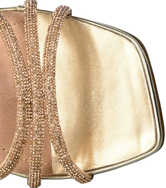Sandały Tamaris 1-28371-20 994 Lt Gold Crystal