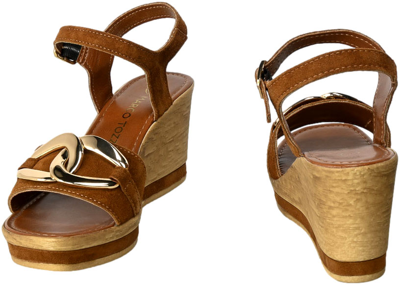 Sandały Marco Tozzi 2-28389-20 305 Cognac