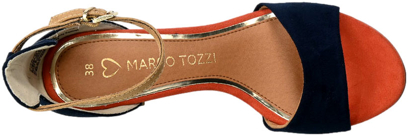 Sandały Marco Tozzi 2-28303-20 890 Nude Comb