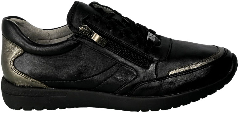 Sneakersy Caprice 9-23765-20 070 Black Soft Com Skóra
