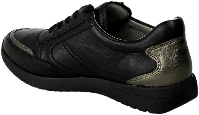 Sneakersy Caprice 9-23765-20 070 Black Soft Com Skóra