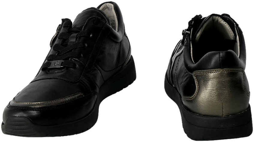 Sneakersy Caprice 9-23765-20 070 Black Soft Com Skóra