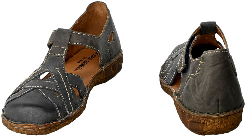 Sandały Josef Seibel 79529 95 540 Rosaline 29 Jeans Skóra