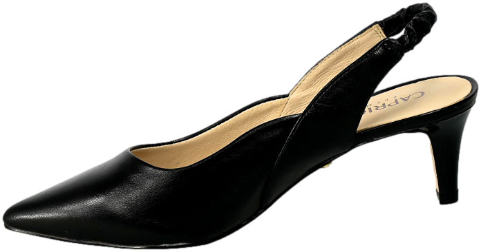 Sandały Caprice 9-29600-28 022 Black Nappa Skórzane_TN