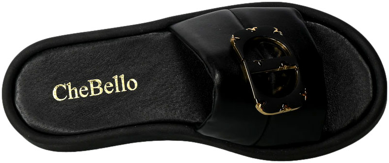 Klapki CheBello 2928-160-000-S209 Czarny_TN