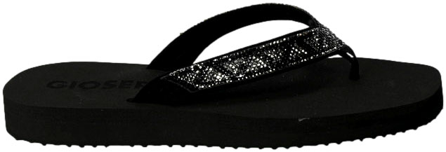 Japonki GiosEppo 68956 Black Czarne
