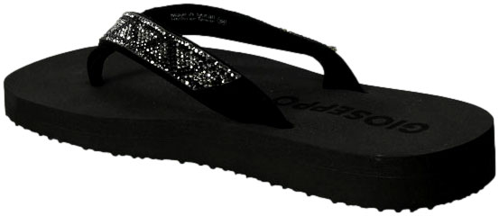 Japonki GiosEppo 68956 Black Czarne