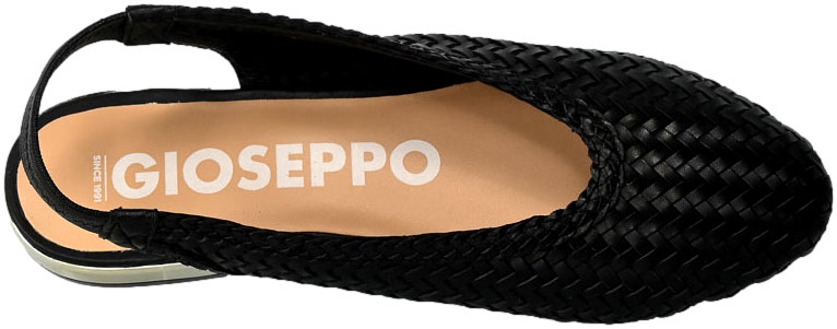 Baleriny letnie GiosEppo 69142 Itapora Black Czarne