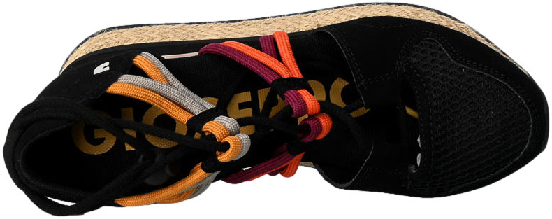 Sneakersy Letnie GiosEppo 69028  Tulare Black Czarne