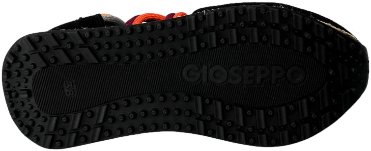 Sneakersy Letnie GiosEppo 69028  Tulare Black Czarne