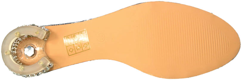 Sandały S.Barski MR-1037-05 Silver Srebrne
