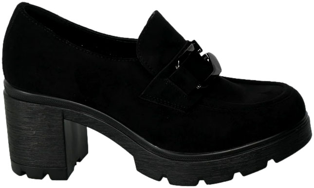 Półbuty Potocki 23-2-12041BK Czarne