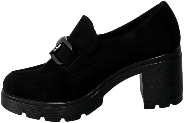 Półbuty Potocki 23-2-12041BK Czarne