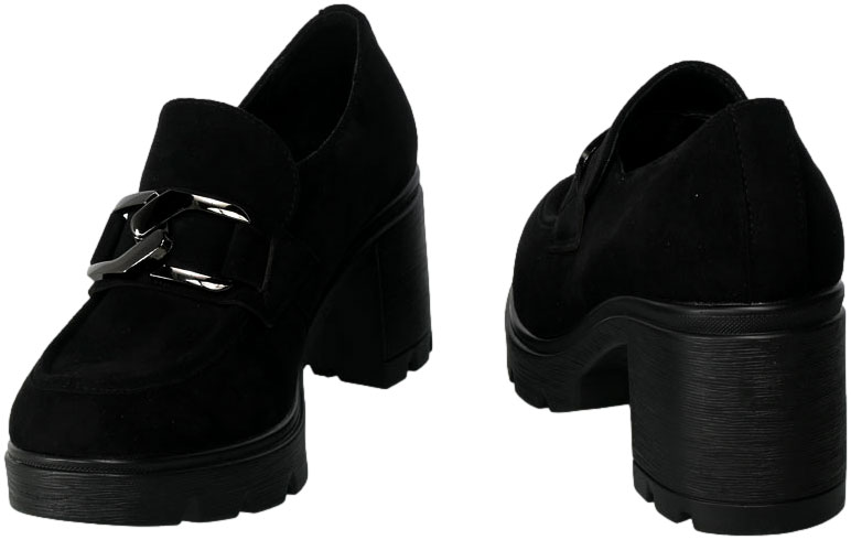 Półbuty Potocki 23-2-12041BK Czarne