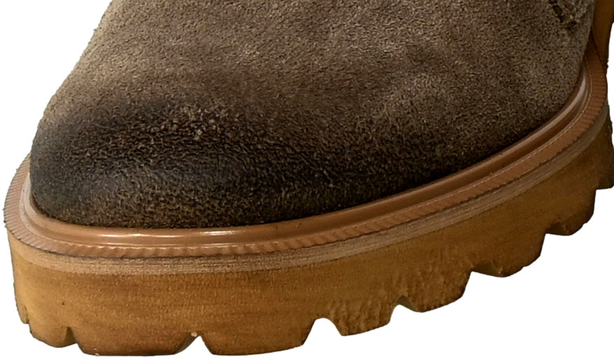Trzewiki Exquisite 1484 Almond Welur Skóra 
