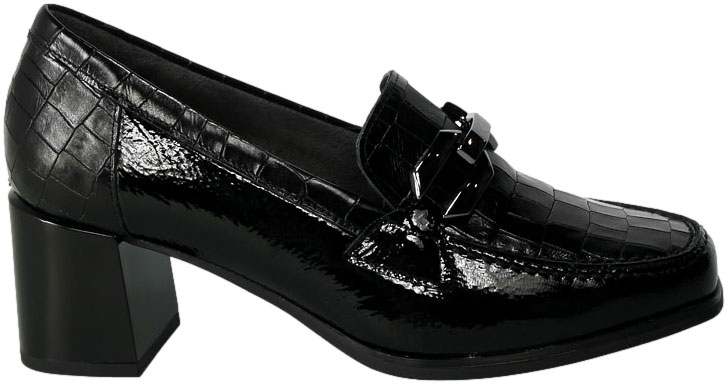 Czółenka Pitillos 5402 Negro Negro Czarny Skóra