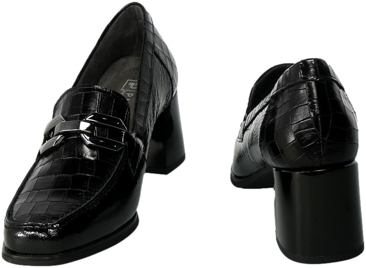 Czółenka Pitillos 5402 Negro Negro Czarny Skóra