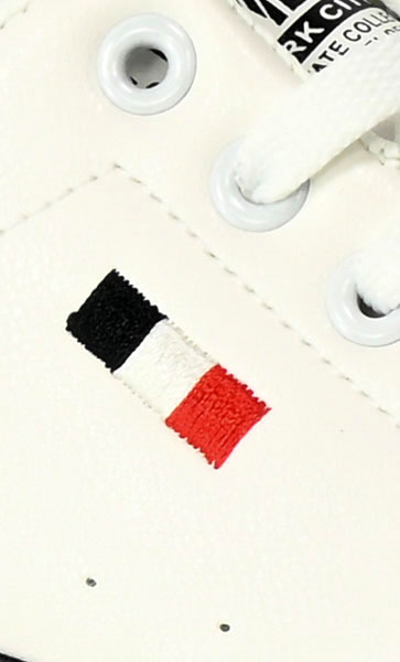 Sneakersy Potocki 23-16012WHBG Biało Czarny