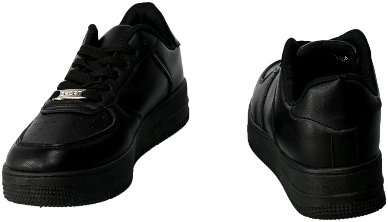 Sneakersy Potocki 23-16002BK Czarny