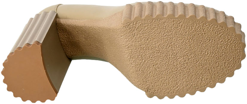 Półbuty Carinii B9244 R77-000-F10 Beż Skóra