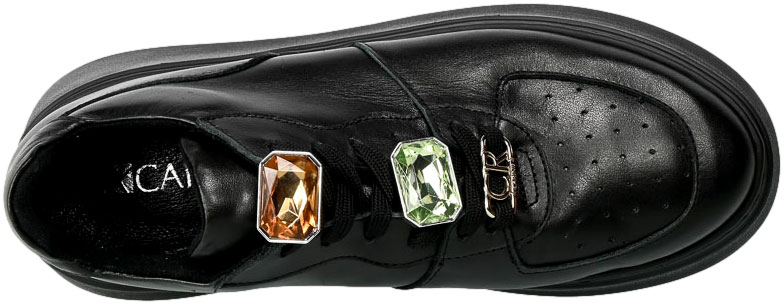 Sneakersy Carinii B9252 E50-000-F69 Czarna Skora