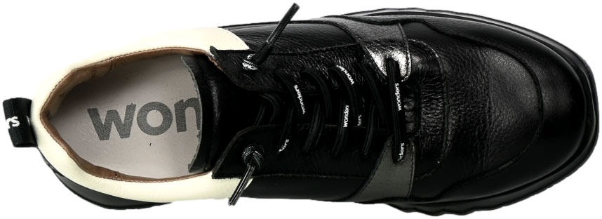 Sneakersy Wonders E-6730 Wild Negro Wild Negro Skóra