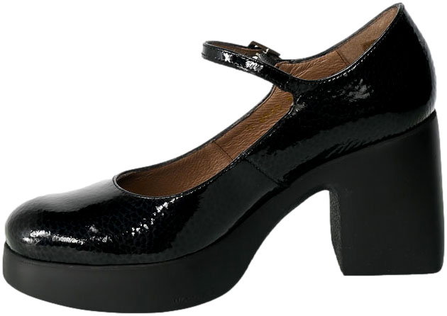 Półbuty Wonders H-4940 Caribu Nero Skóra